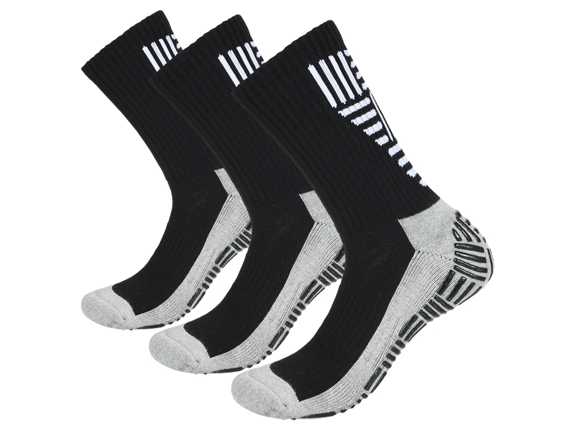 Junli-3 Pares De Calcetines De Fútbol Para Hombre, Antideslizantes, Transpirables, Para Baloncesto