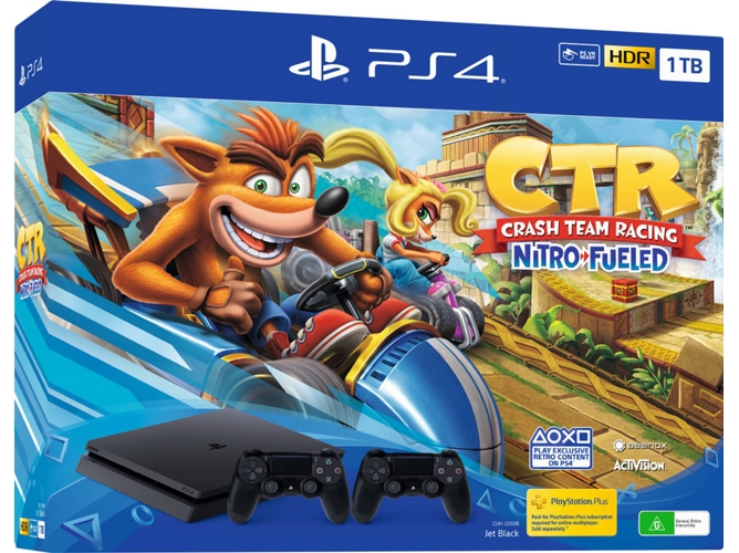 Consola PS4 Slim + Crash Team Racing (1 TB)