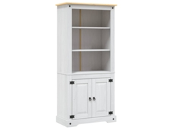 Aparador Corona Pino Mexicano Blanco 80x40x170 cm MAISON EXCLUSIVE