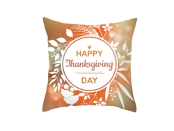 Serie Calabaza enana de Acción de Gracias Funda Decorativa de Almohada