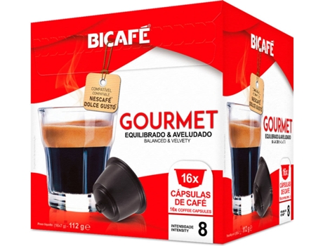 Cápsulas de Café BICAFÉ Gourmet (16 cápsulas)