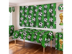 Mantel Con Temática De La Copa Mundial De La Fifa 2026: Decoración Para Fiestas Y Aficionados, 274 X 137 Cm.
