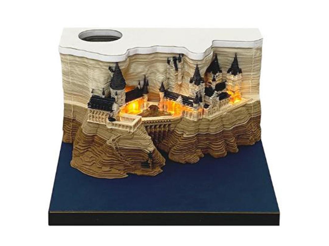 Cuaderno 3d Con Diseño De Edificio En Papel Adhesivo Decorativo, Ideal Para Regalos Y Uso Diario.