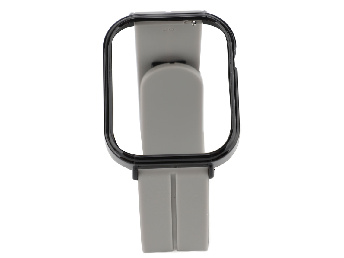 Correa Magnética De Silicona Para Reloj Fit 3, Ajuste Rápido, Resistente Al Agua, Gris.