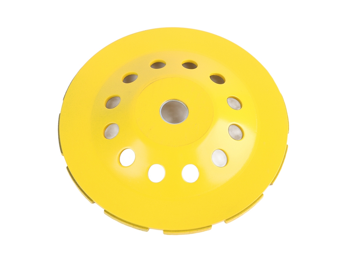 Disco Abrasivo De Diamante De Doble Hilera De 180 Mm Para Amoladora Angular, Para Grava Y Hormigón.