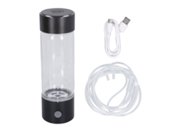 Generador De Agua Rica En Hidrógeno Portátil 410ml Con Manguera Nasal 1200-1400ppb