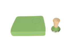 Tapete para café verde de 51 mm con ranura para kit de manipulación, a prueba de polvo y aceite, otros