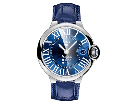 Aw28 Llamadas Bluetooth Multifuncionales Fitness Impermeable Reloj Inteligente Azul VEANXIN