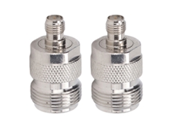 2 Adaptadores De Conector Hembra N A Hembra Sma Para Cable Coaxial Rf Y Accesorios De Audio Doméstico
