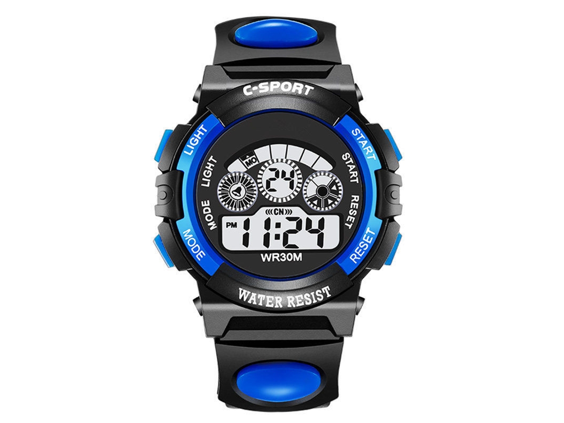 Smartwatch LUGA67 Despertador Electrónico Luminoso Multifunción Led Digital