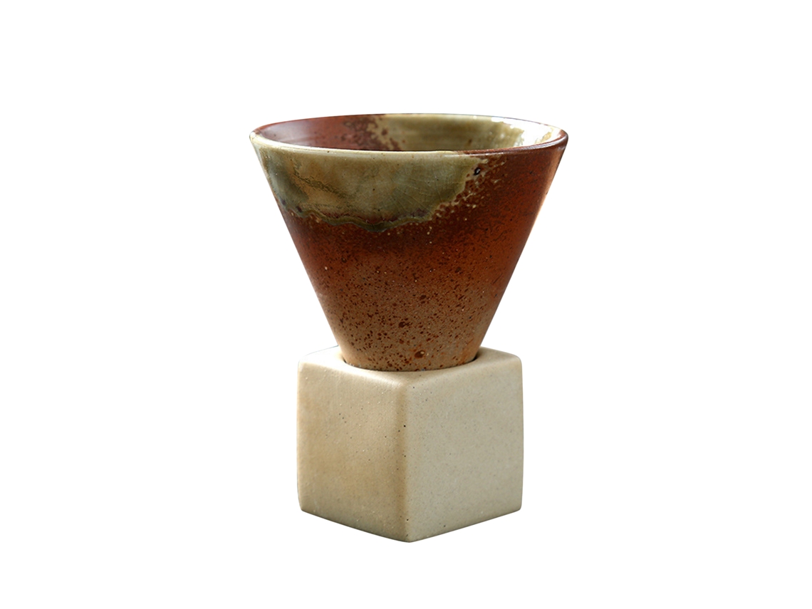 Taza De Café De Cerámica Japonesa Con Base De 200 Ml Para Latte, Té Y Bebidas Calientes - Gruesa Y Duradera