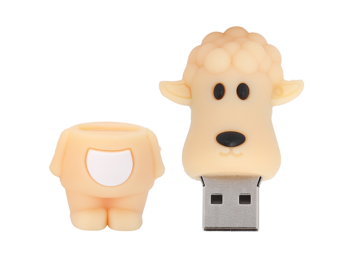 Muñeca De Oveja Animada Linda Pendrive Usb 2.0 De 64gb Disco Flash Memoria Stick