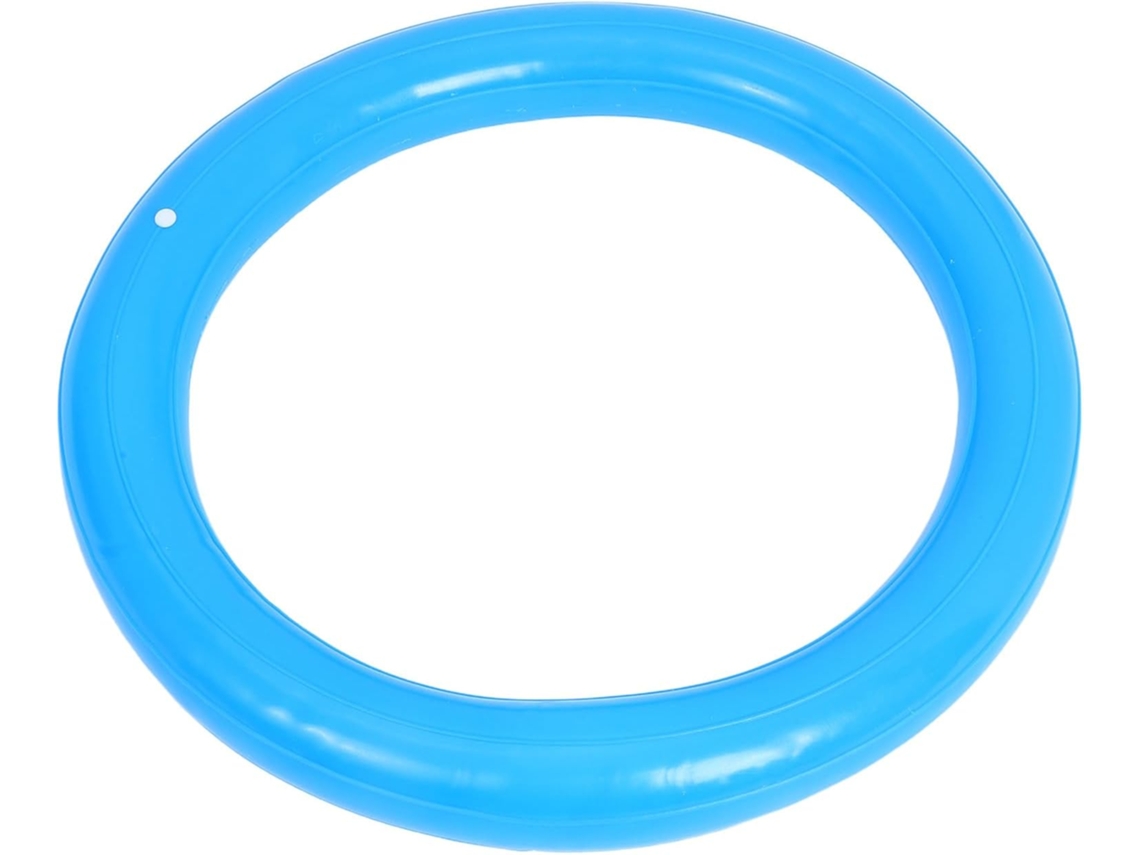 Esterilla de yoga de PVC estable, azul, antideslizante y resistente al desgaste; versátil para hacer ejercicio y para uso doméstico.