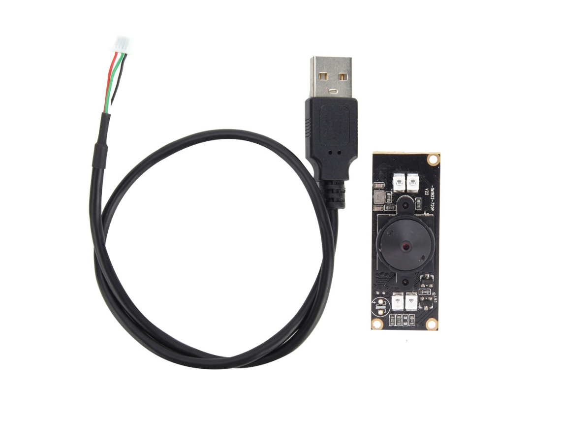 Módulo de Câmera USB OV9712 com Luz Infravermelha 1280x720 30fps