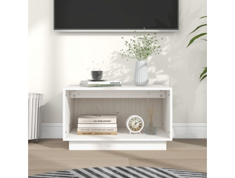 Mueble de TV VIDAXL Blanco Madera (60x35x35 cm)