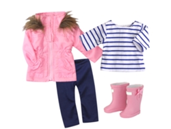 Accesorios de Muñecos SOPHIA'S (Rosa - 5,1 cm)