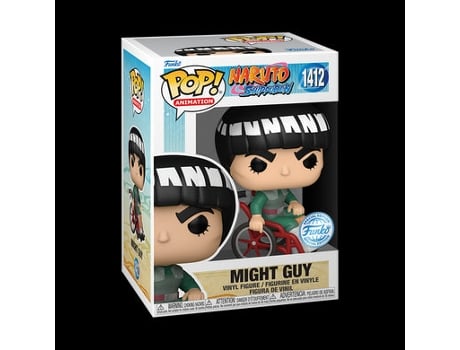 FUNKO Pop! Naruto #1412 Might Guy In Wheelchair Exclusivo