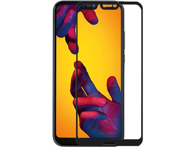 Protector de Cristal Templado Huawei P20 Lite Completo Negro