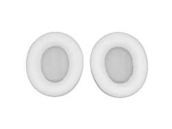 Almohadillas de cuero sintético blanco Szsmart para Steelseries Arctis Nova Pro