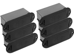 Estuche Para 6 Baterías Para Pastillas Activas De Bajo, Soporte De Batería Antioxidante, Repuesto