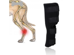 2026-2 Piezas Brazalete Para Pierna De Perro Soporte Compresivo Para Heridas Y Cirugía M