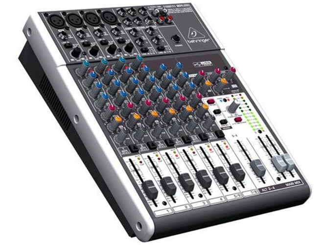 Mesa de mezclas BEHRINGER XENYX 1204USB (Canales: 8 - USB)