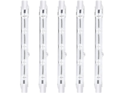Rebe-bombilla Halógena R7s Ajustable 300w 2800k 3000lm 118mm Ac220-240v Para Paisaje Seguridad Iluminación