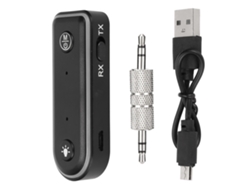 Transmisor Y Receptor Bluetooth Fm Para Coche Q3 Con Luz Ambiental, Llamadas Manos Libres Y Carga Usb.