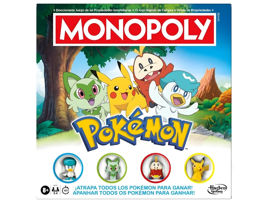 Monopoly Pokémon de HASBRO