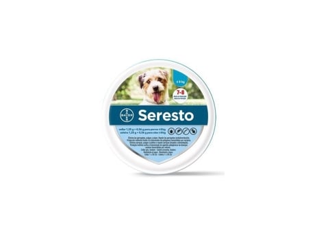 Antiparasitario para Perros SERESTO Collar Anti parasítica (Hasta 8kg)