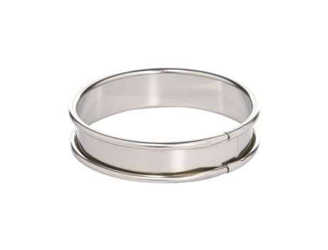 Anillo de acero inoxidable para tartas LACOR 18/10 - 8x2,2 cm