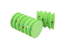 10 Carretes De Pesca De Espuma Eva Multiusos Con Placa De Bobinado Para Exteriores, Color Verde.