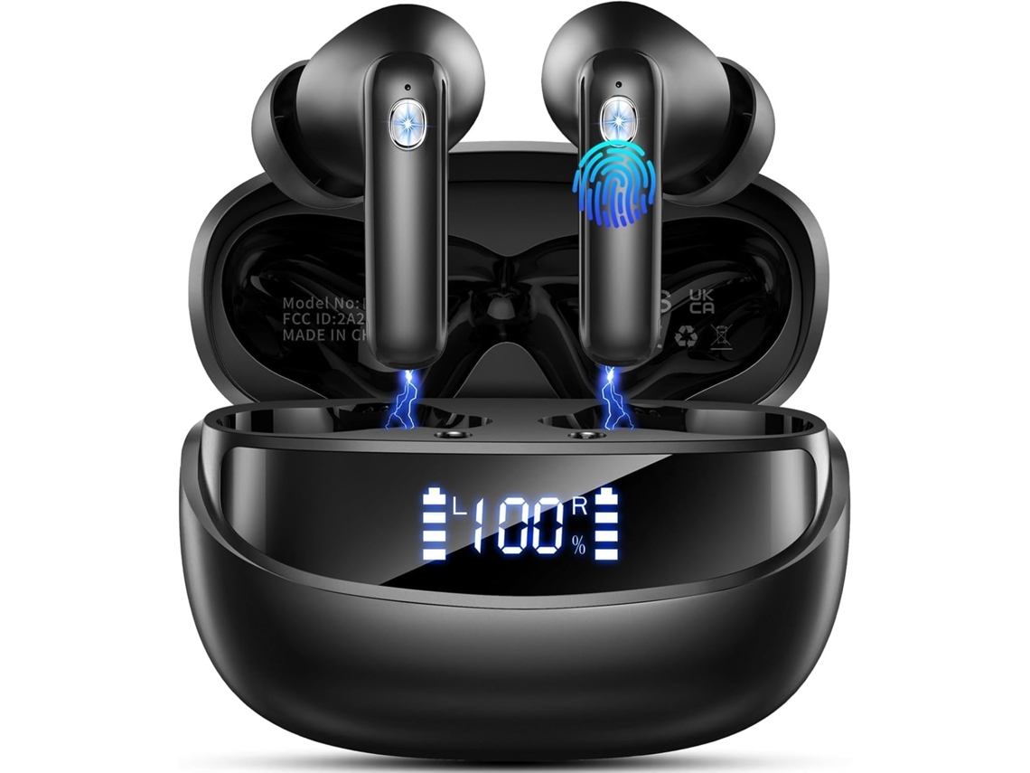 Auriculares Bluetooth 5.3 35h Bajo Profundo Cancelación Ruido Driver 13mm Usb-c A Prueba De Agua
