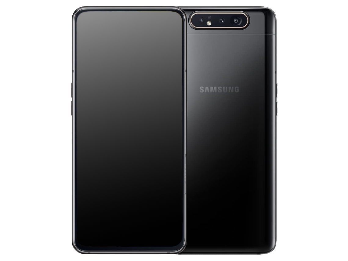 Smartphone SAMSUNG Galaxy A80 Dual-Sim (Reacondicionado Marcas Mínimas - 128 GB - Negro)