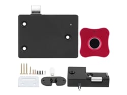 Cerradura Digital Inteligente Con Sensor De Huellas Dactilares Para Cajones De Armarios De Aleación De Aluminio - Artículos Para El Hogar