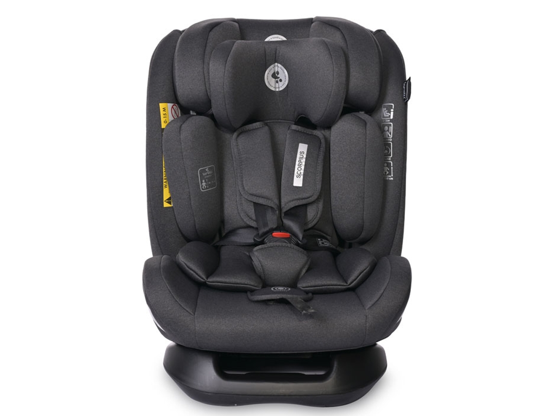 Silla de coche I-Size 40-150Cm LORELLI Scorpius Black Jasper