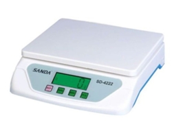 Báscula de cocina digital Sanda SD 4222 blanca
