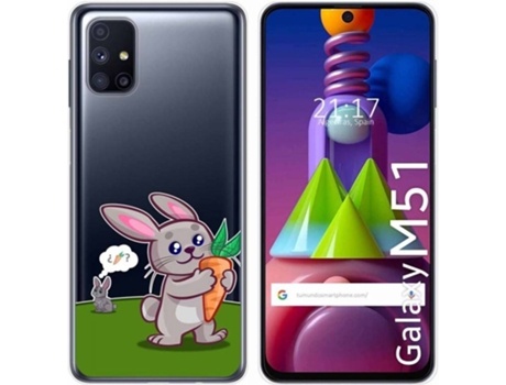 Carcasa Samsung Galaxy M51 TUMUNDOSMARTPHONE Conejo Multicolor