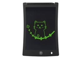 Tablete De Escrita Lcd (escrita À Mão E Desenho) Tablete De Escrita Lcd Portátil De 8,5 Polegadas (preto)