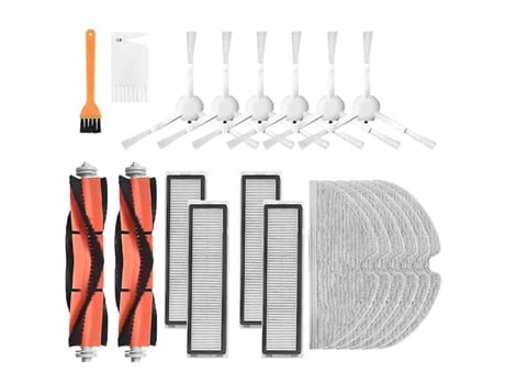 Accesorio Aspiradoras Compatibilidad Universal 20 Piezas XIAOMI Dreamer D9 Robot Cadena Brillo Filtros