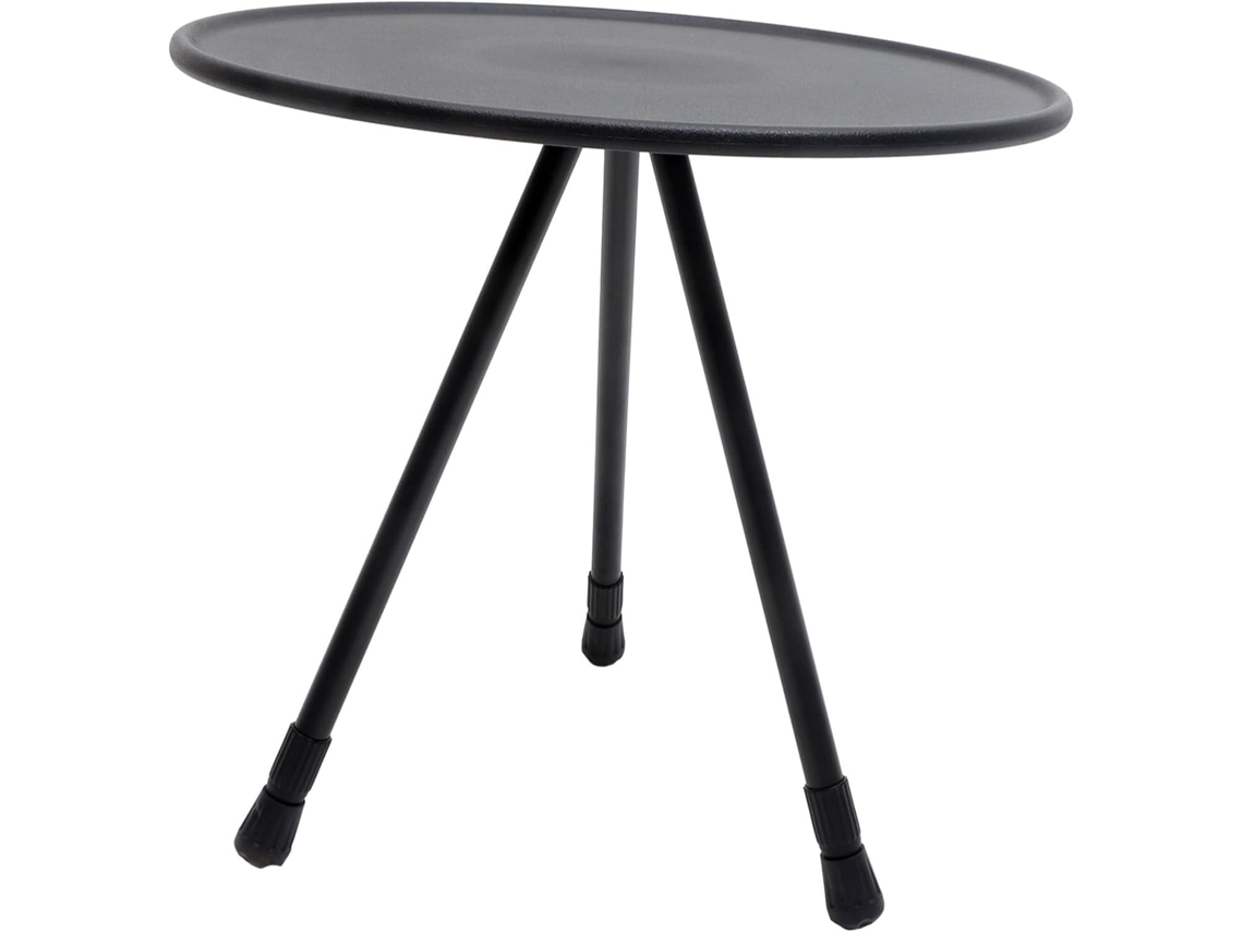 Mesa de camping metálica Alipis con patas plegables, portátil, ligera, ideal para acampar.