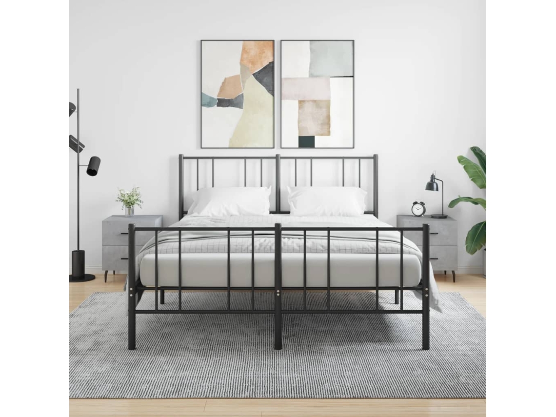 Mesitas de Noche 2Pzs Derivados de Madera Gris Cemento