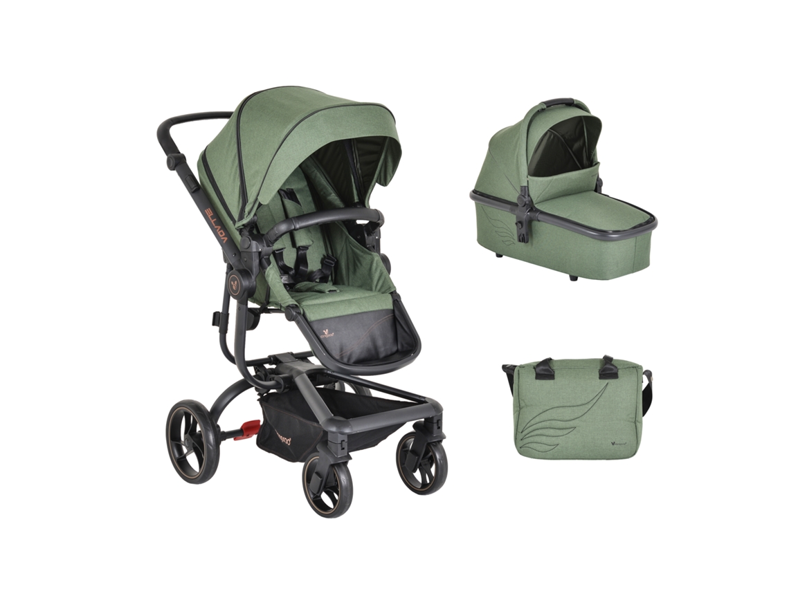 Cochecito Ellada Green Cangaroo
