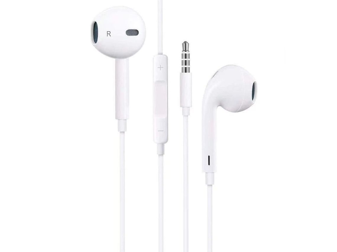 2026-auriculares Intrauditivos Con Micrófono, Interfaz Redonda, Conector De 3.5mm, Cancelación De Ruido, Compatible Con Múltiples Dispositivos