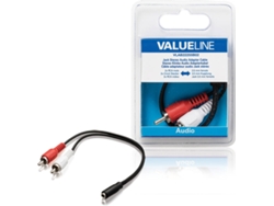 Cable de Audio VALUELINE (Negro)