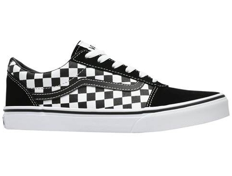 Zapatillas Deportivas VANS Ward (Negro - Cuero Natural, Tejido- 39)