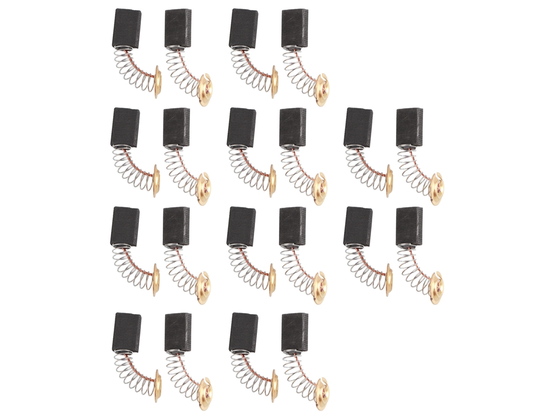 Juego De 20 Escobillas De Carbón De 5x11x16 Mm, De Cobre, Para Taladro/lijadora/accesorio Para Máquina.