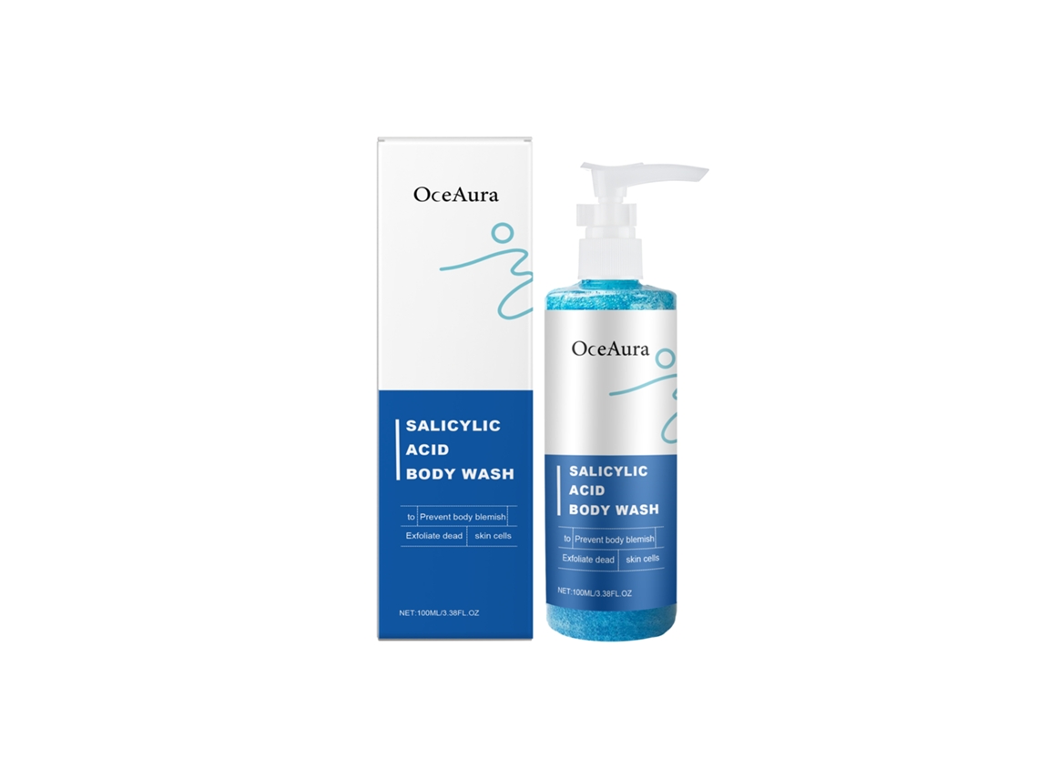 Gel de ducha exfoliante con ácido salicílico
