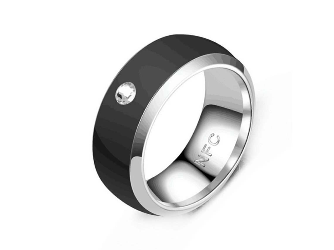 Anillo inteligente con tecnología portátil, impermeable, unisex, con NFC, accesorio inteligente para celulares de pareja. Nostalgia88