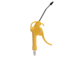 Soplador Neumático De Polvo Amarillo De Estilo Corto, De Acero Inoxidable Y Latón